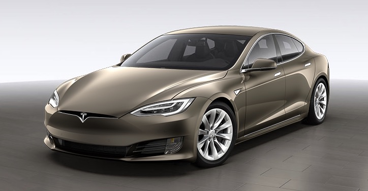 2016 Tesla Model S revised front end