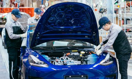 tesla giga shanghai production