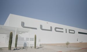 lucid amp-1 factory entrance