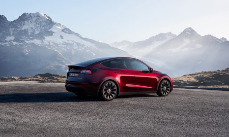 Tesla Midnight Cherry Red